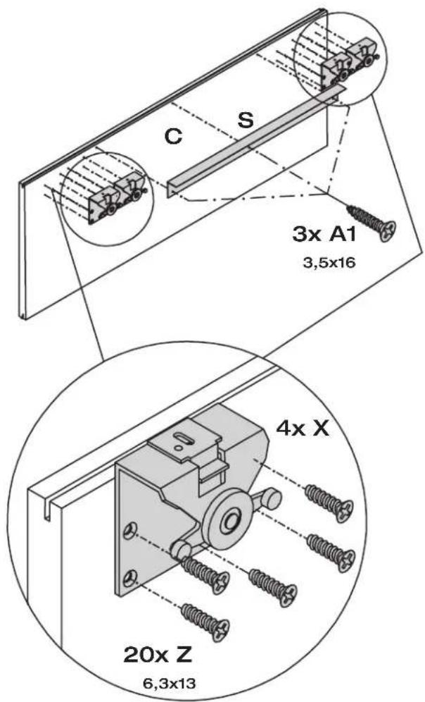 Hülsta ACREA - MONTAGE · ASSEMBLY · MONTAGE · MONTAGE - 1