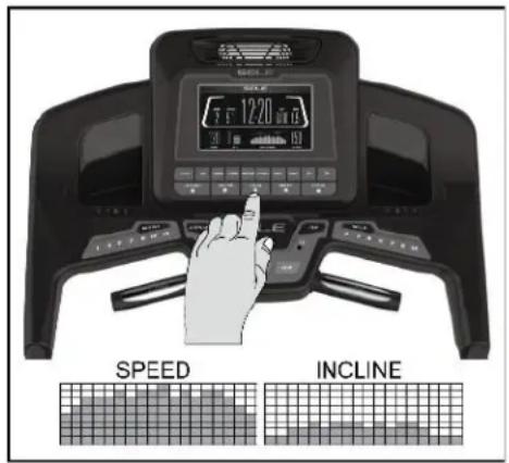 Sole Fitness F85 - CENTRE D'AFFICHAGE DE LA MATRICE DE POINTS - 1