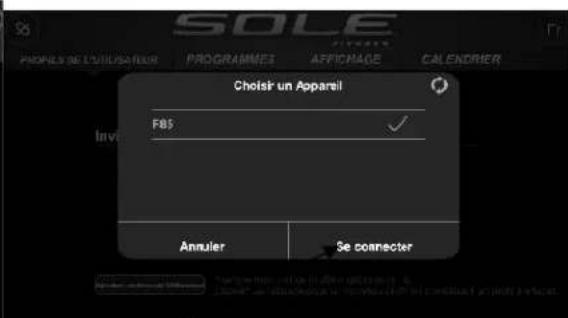 Sole Fitness F85 - Synchronisation de votre appareil de conditionnement avec l'application - 2