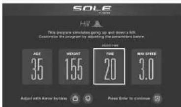 Sole Fitness F85 - COMMENT CHOISIR UN PROGRAMME - 7