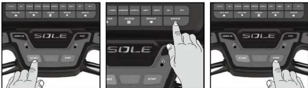 Sole Fitness F85 - OPÉRATION DE DÉMARRAGE RAPIDE - 1