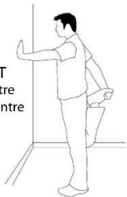 TREO T607 - Étirement des quadriceps en position DEBOUT - 1