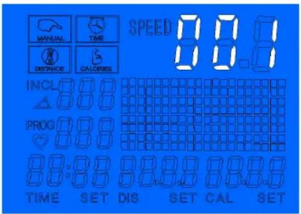 Techness Run 1000 - - Start the treadmill: - 1