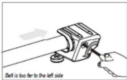 TREO T101 - CENTRAGE DE LA BANDE DE ROULEMENT - 2