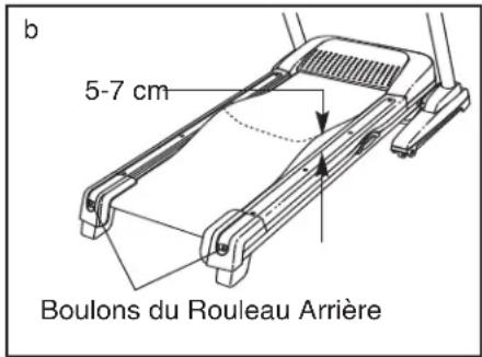 Pro-form Style 9000 - PROBLEM : la couroie mobile ralentit durant l'usage - 1