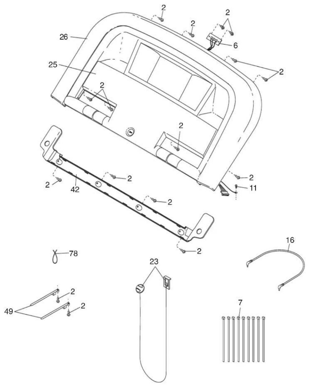 Pro-form Style 9000 - LISTE DES PIECES—N° du Modèle PETL12707.0 - 4