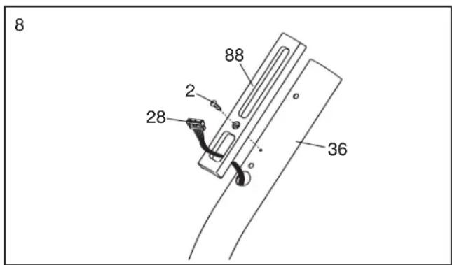 Pro-form Style 9000 - Référez-vous au schéma en encadré. - 6