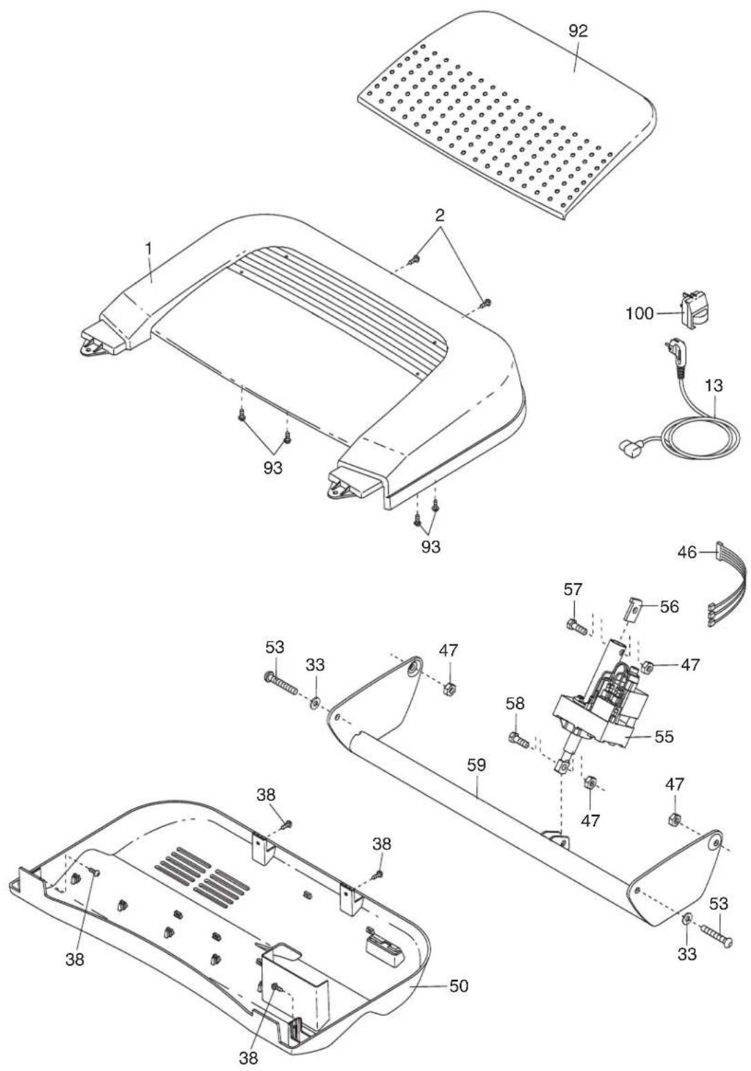 Pro-form Style 9000 - LISTE DES PIECES—N° du Modèle PETL12707.0 - 2