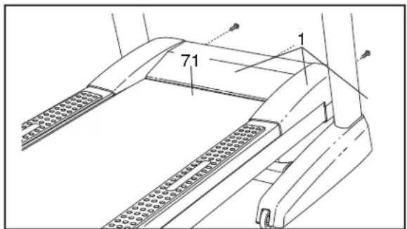 NordicTrack T20.0 - Symptôme : les écrans de la console ne fonctionnent pas correctement - 2