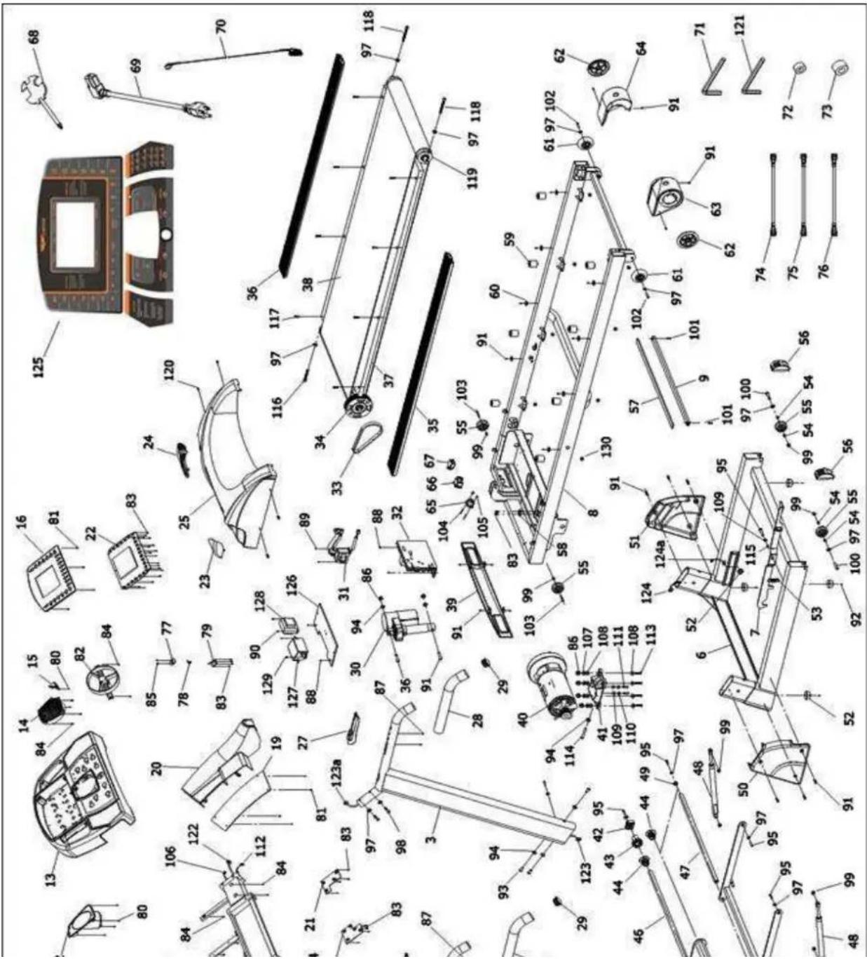 Moovyoo Lynx - SCHEMA EXPLOSE - 1