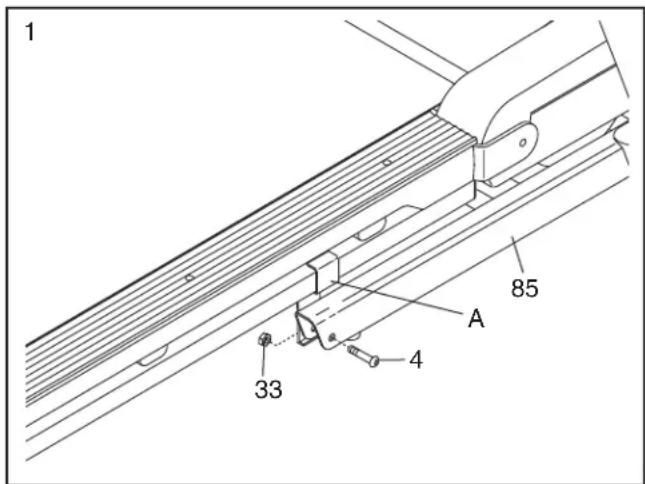 Pro-form PF 3.6 - Assurez-vous que le cordon d'alimentation est branche. - 1