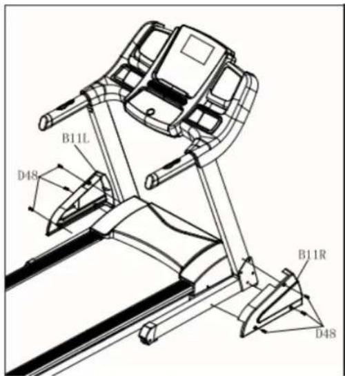 Toorx TRX Marathon - Assemblage de la machine - 5