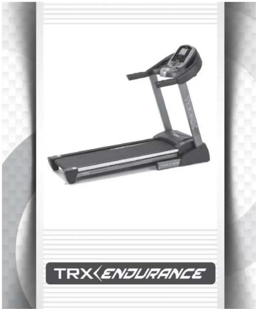 Toorx TRX Endurance - Manuel d'utilisation - 1