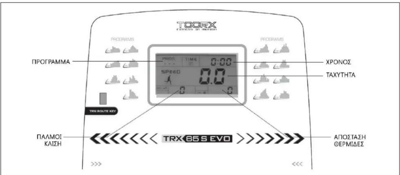 Toorx TRX65 S Evo - Kovoλα ελέγχου (oθόνη) - 1