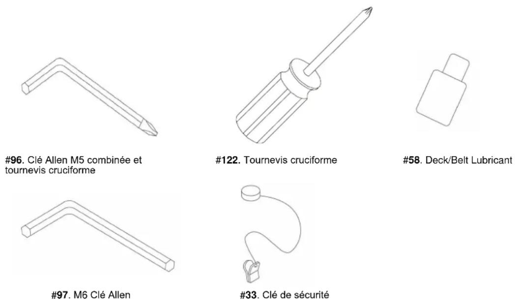 Toorx TRX90 S - OUTILS DE MONTAGE - 1