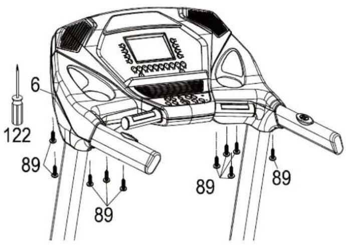 Toorx TRX90 S - ASSEMBLAGE DE CONSOLE - 4