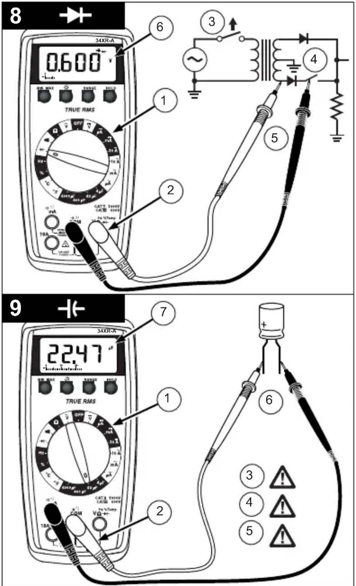 Amprobe 34XRA - Replacement Parts - 4