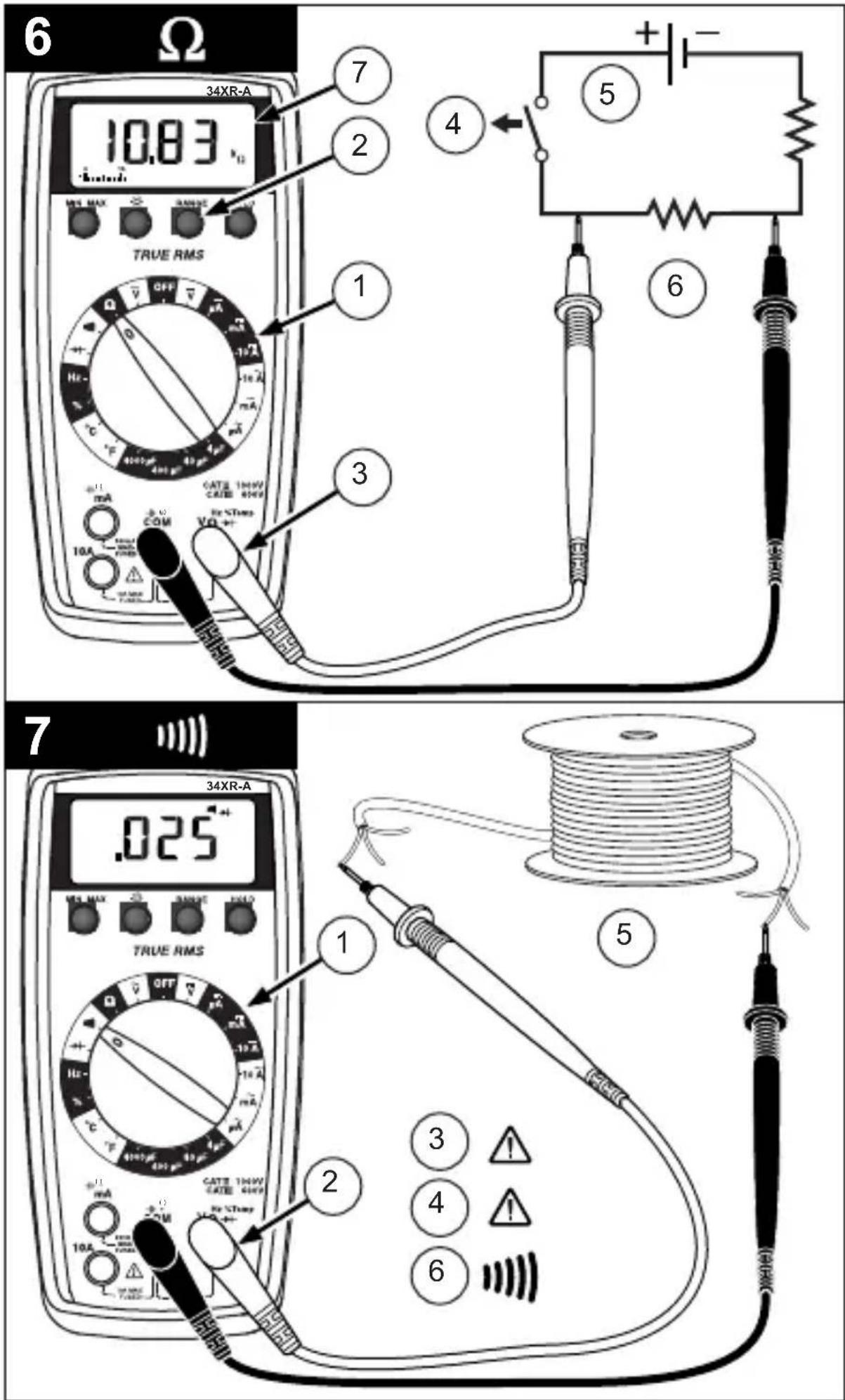 Amprobe 34XRA - Replacement Parts - 3