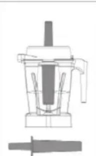Vitamix Professional 500 - Comment déterminer quel pilon peut être utilisé avec votre récipient - 3
