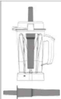 Vitamix Professional 500 - Comment déterminer quel pilon peut être utilisé avec votre récipient - 2