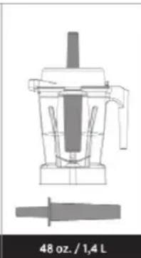 Vitamix Professional 500 - How to Determine the Tamper that Can Be Used with Your Container - 3