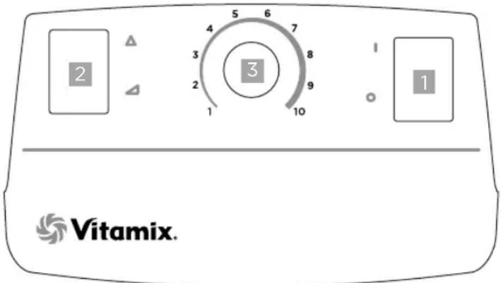 Vitamix Professional 200 - PANEL DE CONTROL - 1