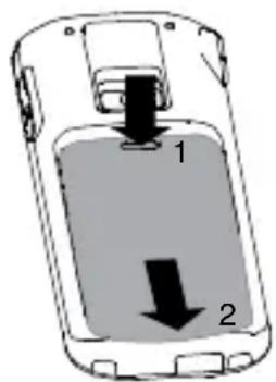 SWITEL M700 - Installer la carte SIM - 2