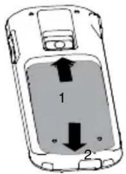 SWITEL M700 - Installer la carte SIM - 6