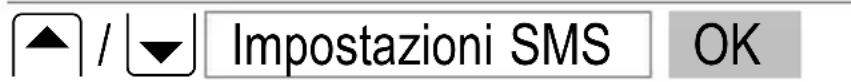 SWITEL M700 - Impostazioni SMS - 3