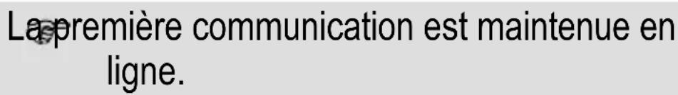 SWITEL M700 - Nouvel appel - 3