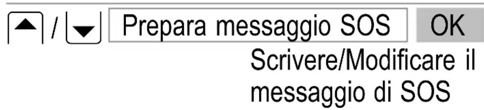 SWITEL M700 - Immissione di messaggi SOS - 2