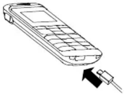 SWITEL M700 - Caricare l'accumulatore - 2