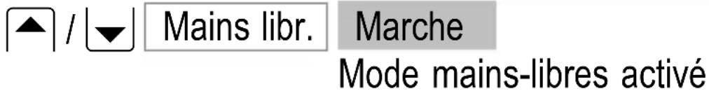 SWITEL M500 - Mode mains-libres - 1