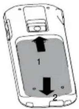 SWITEL M500 - Installieren der SIM-Karte - 5