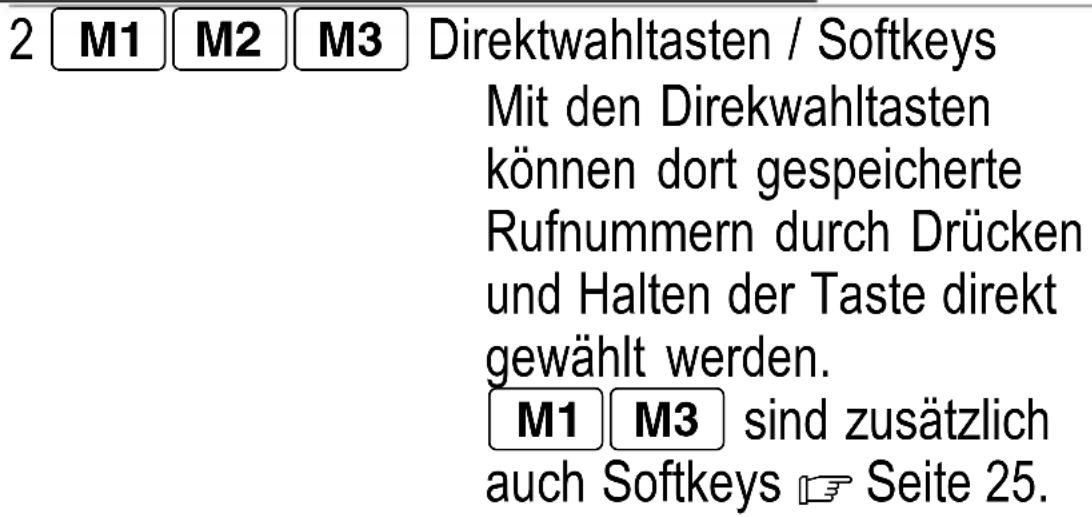 SWITEL M500 - Bedienelemente - 1