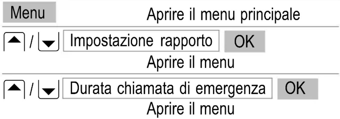 SWITEL M500 - Durata della chiamata di emergenza - 1