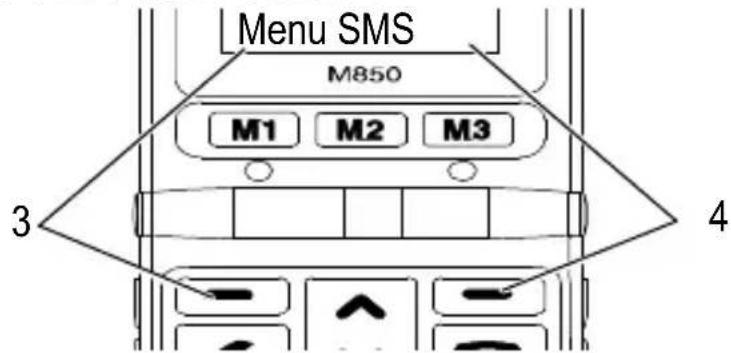 SWITEL M850 - Softkeys - 1