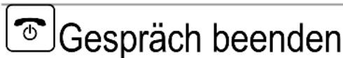SWITEL M850 - Gesprach beenden - 1