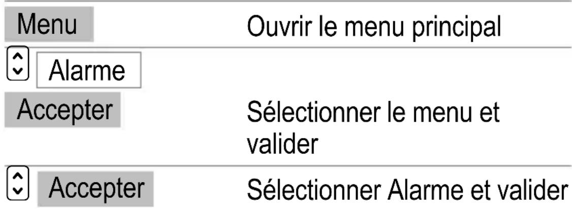 SWITEL M850 - Alarme - 1