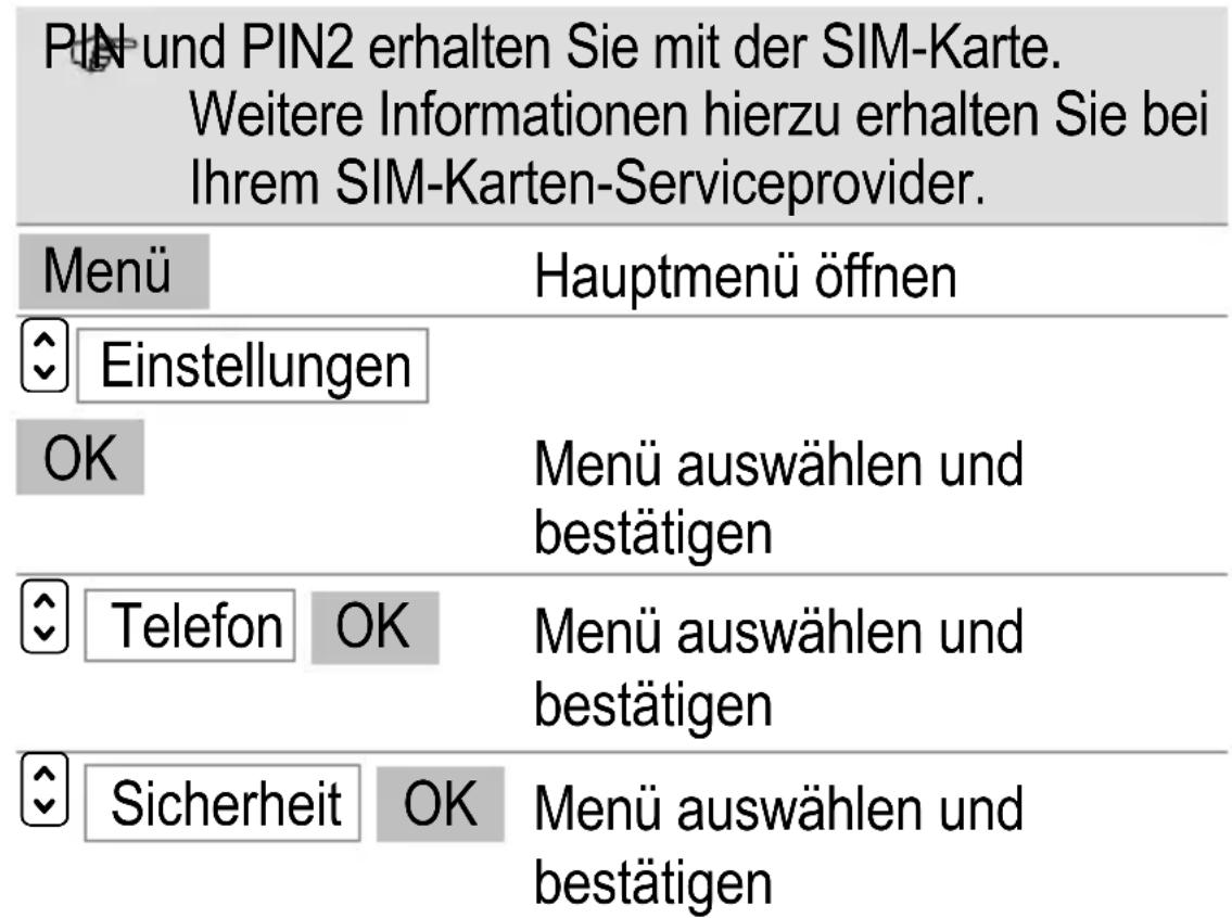 SWITEL M850 - Sicherheitseinstellungen - 1