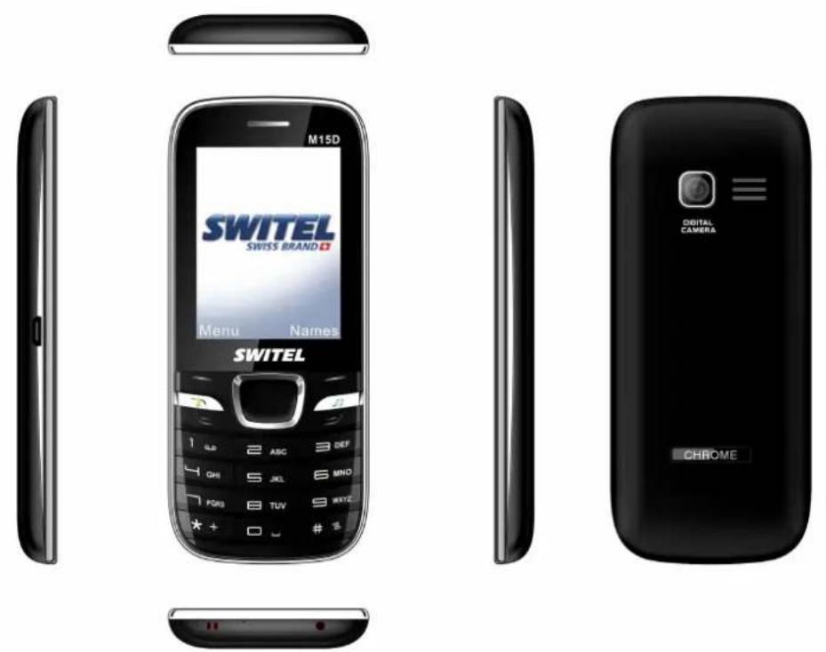 SWITEL M15D - Vue d'ensemble de téléphone - 1