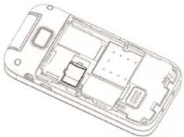 TELEFUNKEN Classy TM 25.1 - Installer la carte mémoire - 1