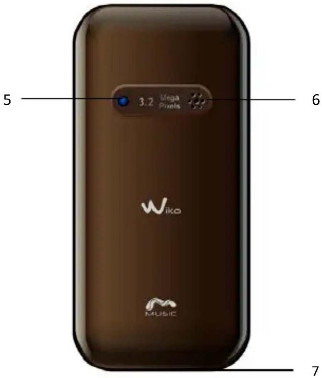 3.2 Mega Pixels Wiko MUSIC 5 6 7