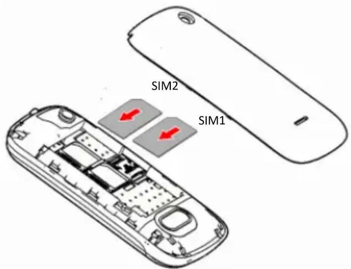 WIKO Fiji - Insertion de la carte SIM - 1