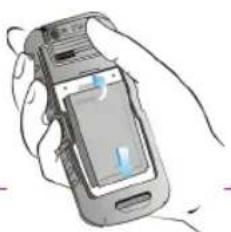 SONIM Force 3G XP5300 - Inserer la batterie - 1