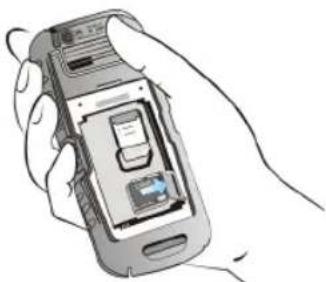SONIM Force 3G XP5300 - Insertion d'un carte Micro SD dans le téléphone - 2