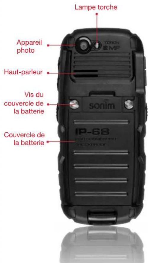 SONIM Force 3G XP5300 - Composantes du téléphone Sonim XP5300 Force 3G - 1
