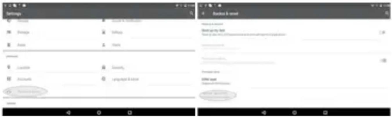 Qilive Q7 - Procedura di reinizializzazione del dispositivo: - 1