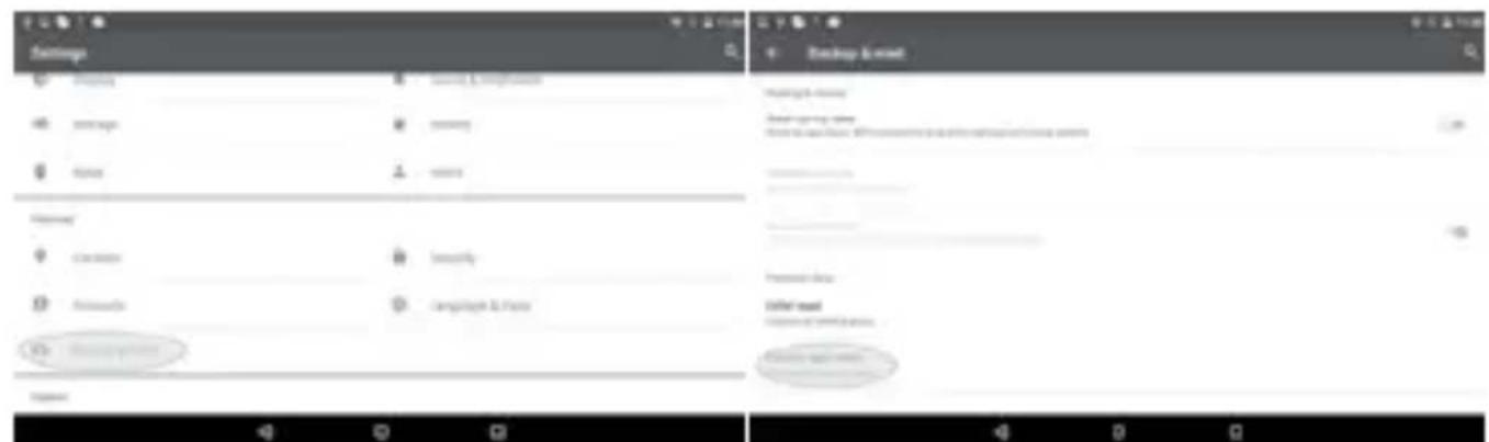 Qilive Q7 - Procedura de reinitializare a dispositivului: - 1
