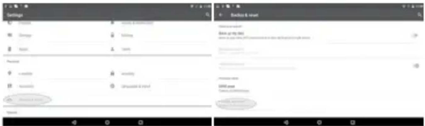 Qilive Q7 - Procédure de réinitialisation de l'appareil: - 2